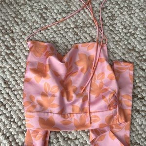 Princess Polly Patterned Tie Top